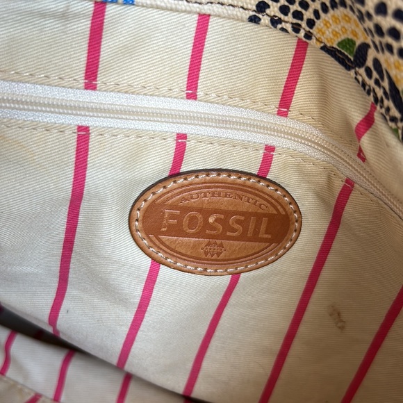 FOSSIL | BAG | VINTAGE | CANVAS - Picture 5 of 8